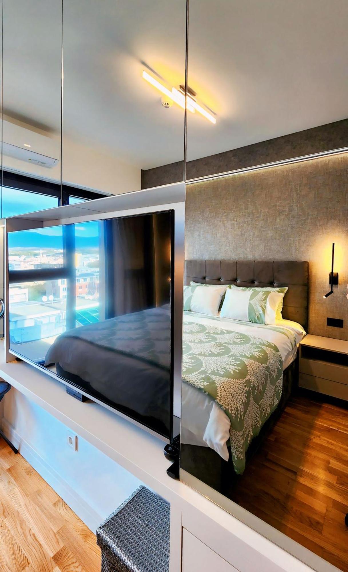 Diamond Residences 10Th Fl. Lux Apt. W/ City View Skopie Exterior foto