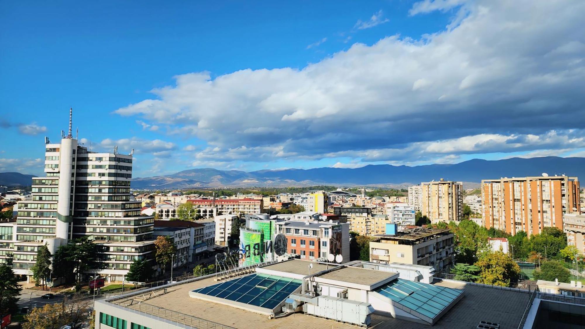 Diamond Residences 10Th Fl. Lux Apt. W/ City View Skopie Exterior foto